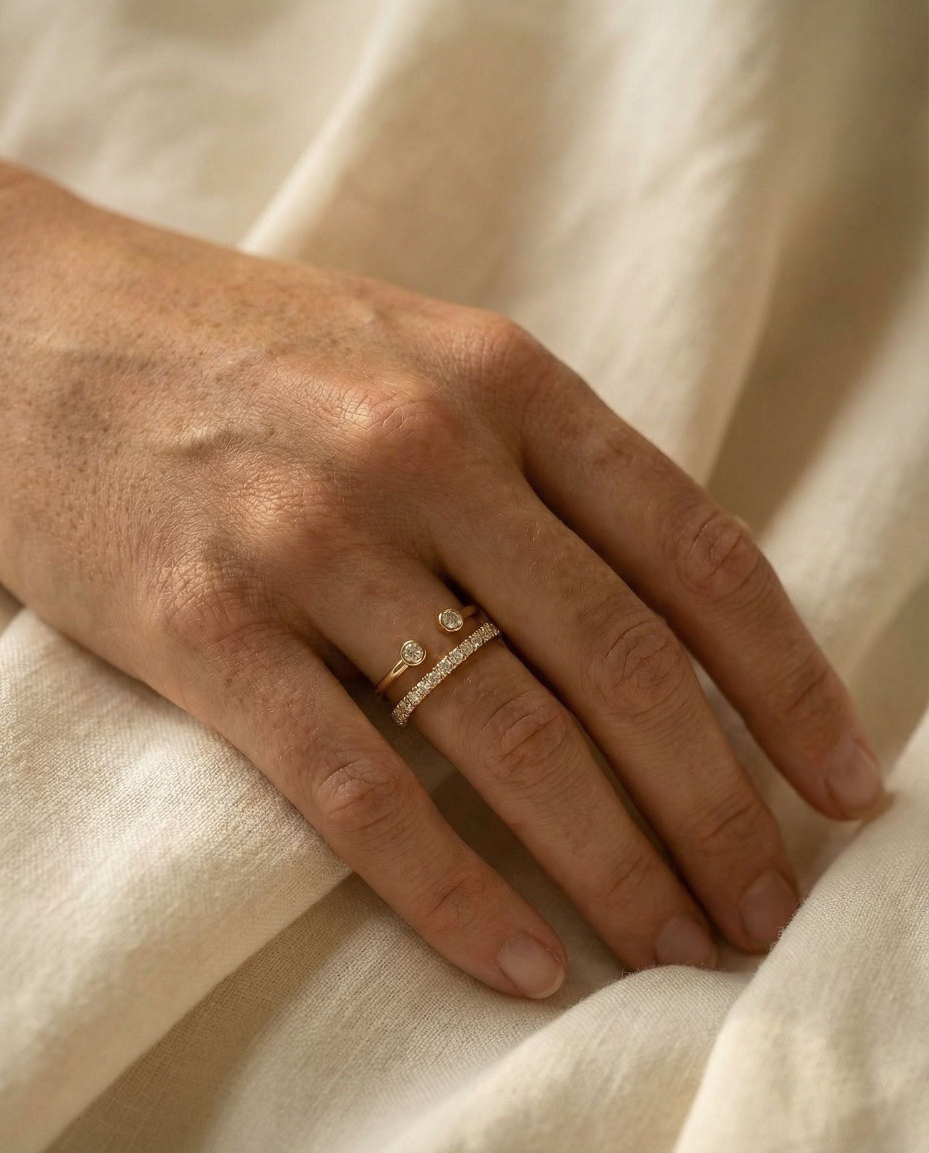 Satéur Toujours Diamond Ring™, 14K Solid Gold — image 7