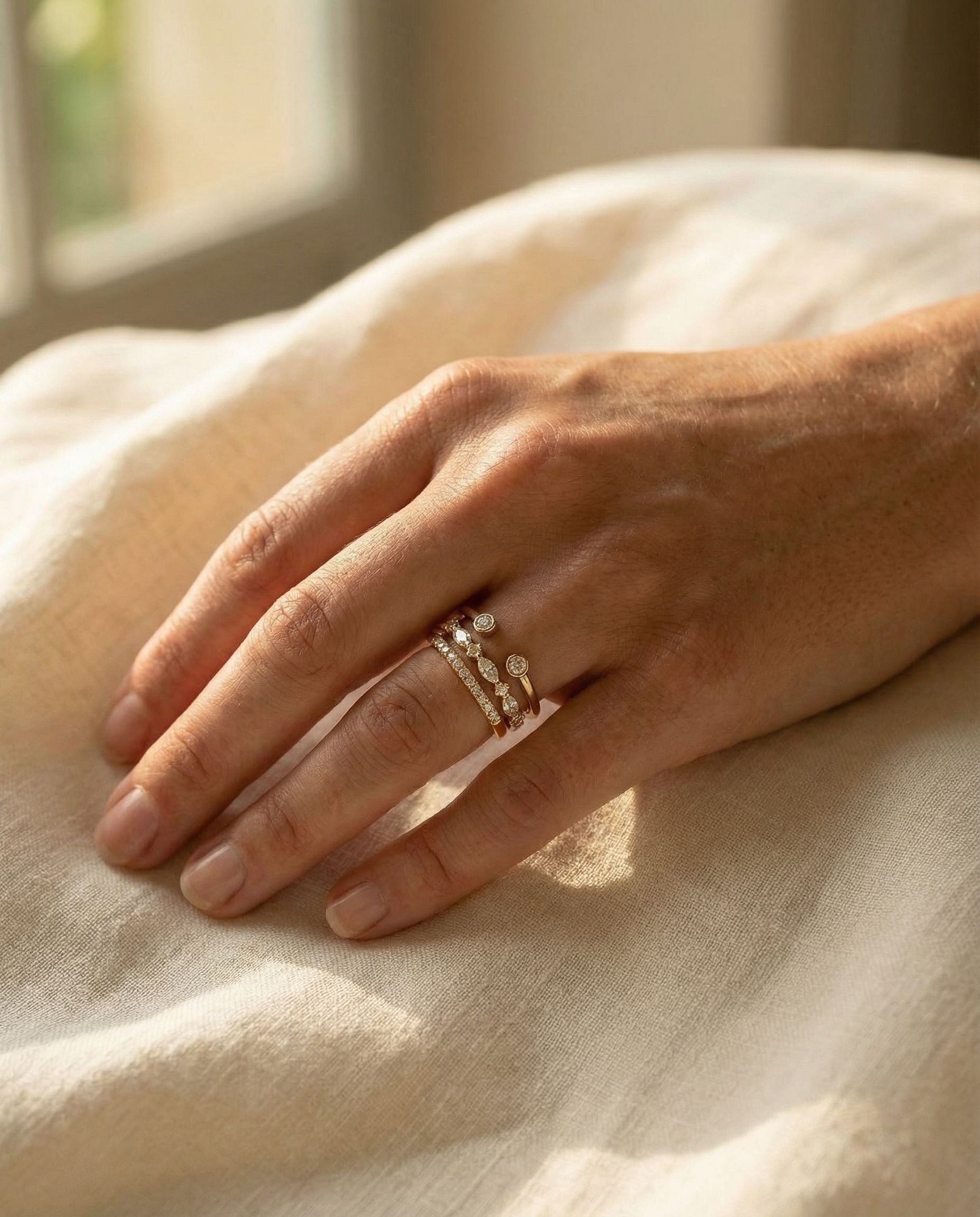 Satéur Vigne Diamond Ring™, 14K Solid Gold — image 7